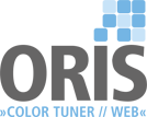 oris color tuner web sistema per la prova colore